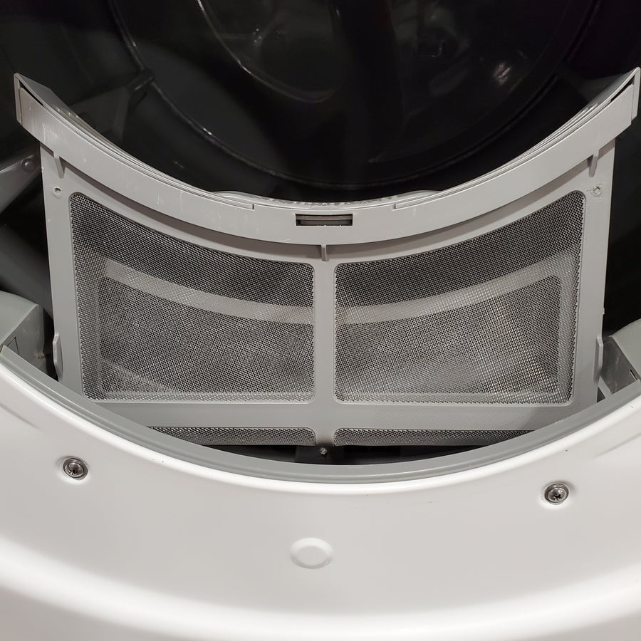 Samsung 7.5 cu. ft. Front Load Electric Dryer with Smart Care in White 31134SD190 - DVE45T6000W - Scratch & Dent (Moderate)