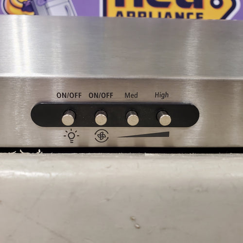 Pictures of Whirlpool Stainless Steel 36 Inch Range Hood with FIT System and Halogen Lighting UXT5236BDS - Scratch and Dent (Minor) - Neu Appliance Outlet - Discount Appliance Outlet in Austin, Tx