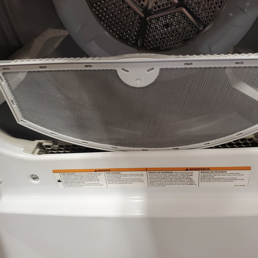 GE® 4.6 cu. ft. Capacity Washer with Stainless Steel Basket GTW680BSJWS - Certified Refurbished and GE® ENERGY STAR® 7.4 cu. ft. Capacity Aluminized Alloy Drum Electric Dryer with Sensor Dry GTD65EBSJWS - Certified Refurbished