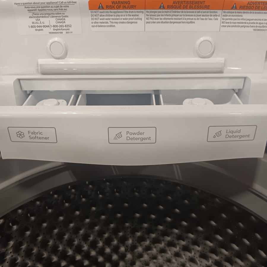 Frigidaire 4.1 Cu. Ft. Top Load Washer in White 20132SD334 - FLVW7000AW - Scratch & Dent (Moderate)