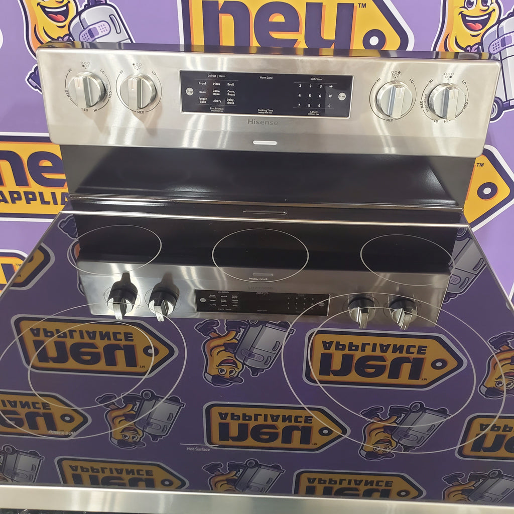 Pictures of Hisense 5.8 cu. ft. Freestanding Electric Oven HBE3501CPS - Open Box - Neu Appliance Outlet - Discount Appliance Outlet in Austin, Tx