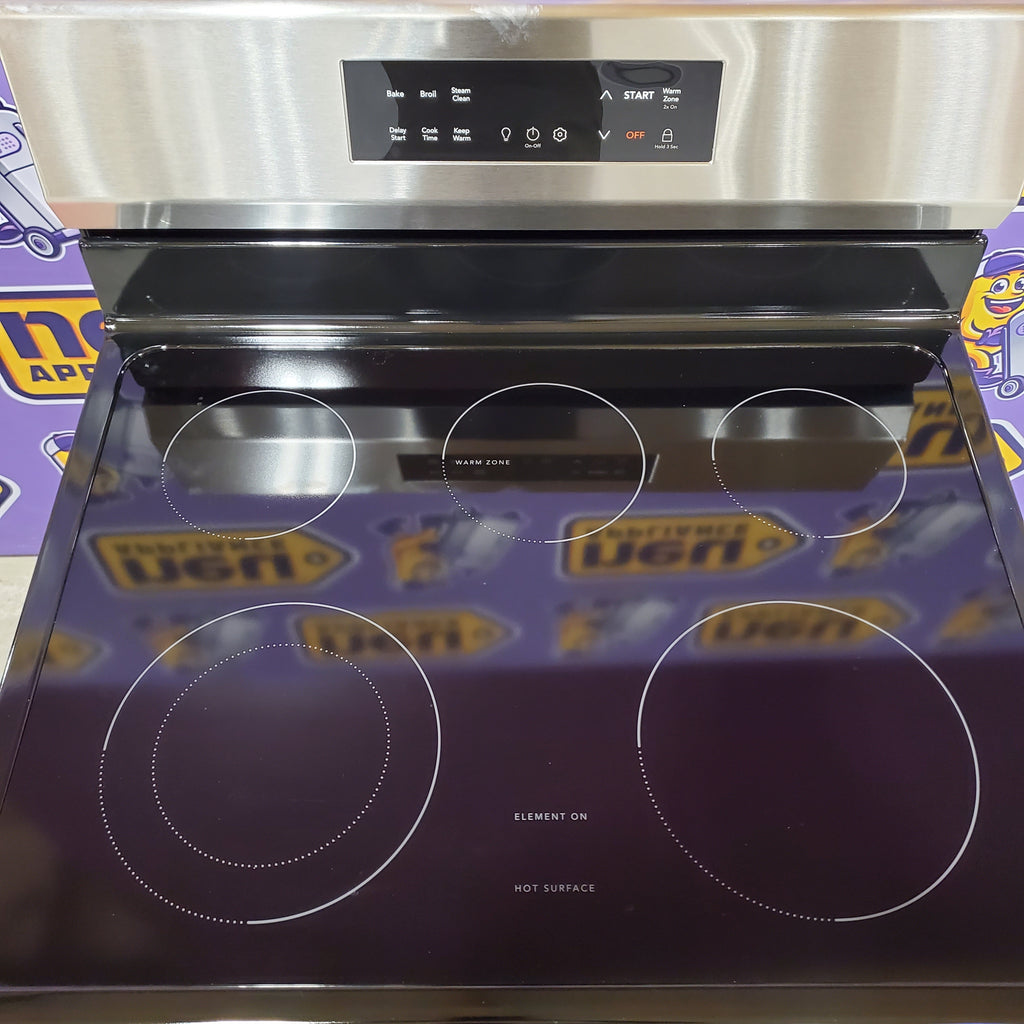 Pictures of Frigidaire Electric Range with EvenTemp and Steam Clean in Stainless Steel 20131SD178 - FCRE3062AS - Scratch & Dent (Minor) - Neu Appliance Outlet - Discount Appliance Outlet in Austin, Tx