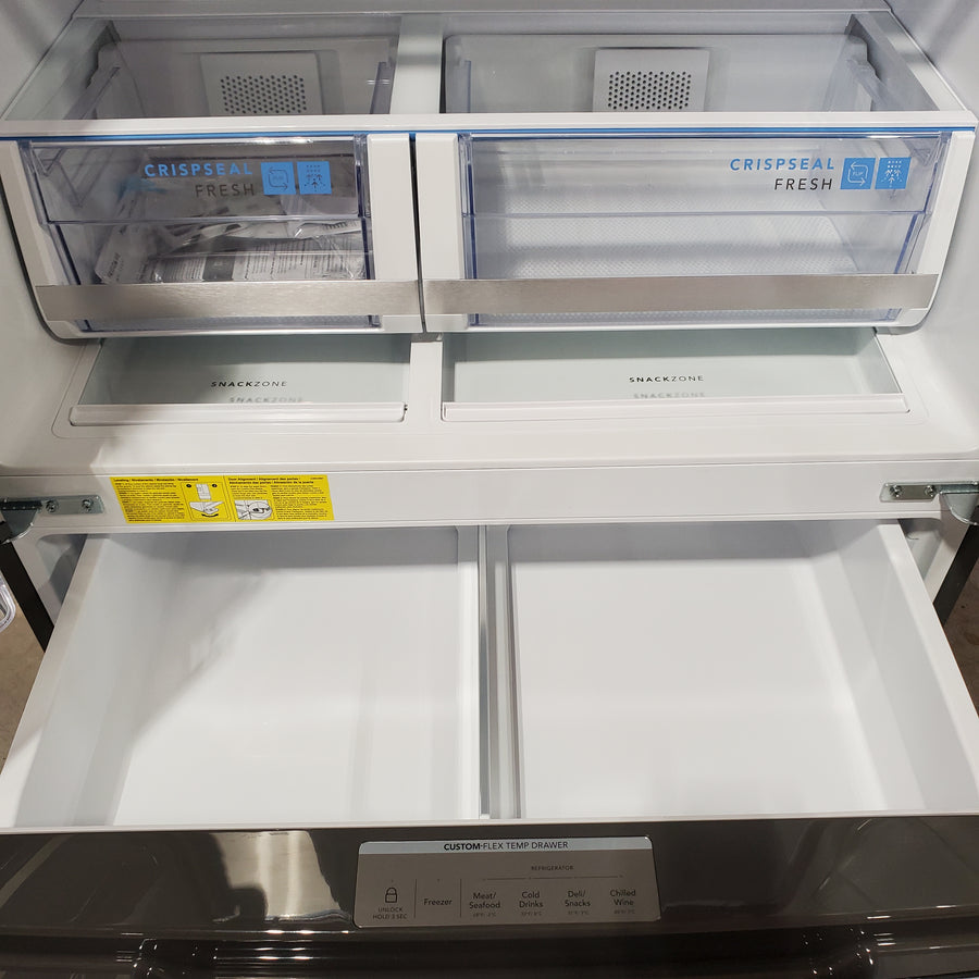 Frigidaire Gallery 22 Cu. Ft. 4-Door Counter-depth French Door Refrigerator with Ice Maker (Fingerprint Resistant Stainless Steel) ENERGY STAR 20232SD598 - GRMC2273CF - Scratch & Dent (Moderate)