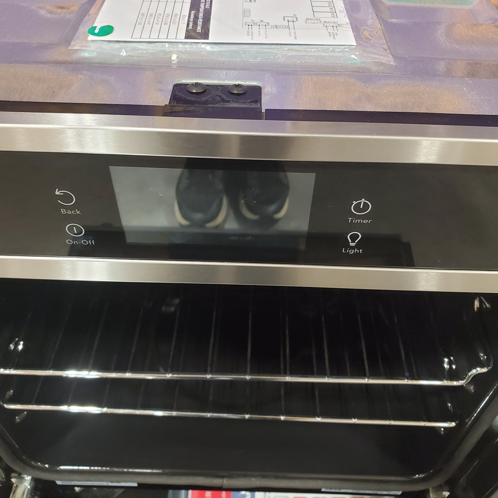 Frigidaire Gallery Single Electric 24 Inch Wall Oven with Air Fry and Hidden Bake Element GCWS2438AF - Scratch and Dent (Minor)