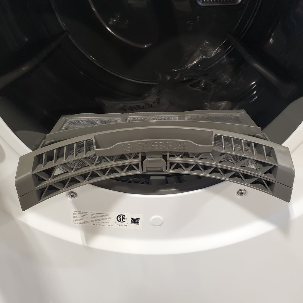 Pictures of Samsung Bespoke White AI Laundry Hub with 4.6 Cu. Ft. Washer with Steam Wash and 7.3 Cu. Ft. Dryer WH46DBH100EWA3 - Scratch and Dent (Minor) - Neu Appliance Outlet - Discount Appliance Outlet in Austin, Tx