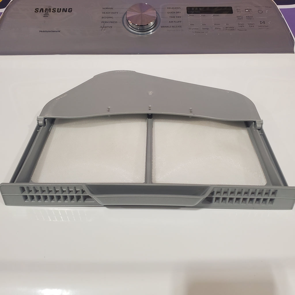 Samsung White Top Load 5.0 Cu. Ft. Washer with Super Speed WA50R5400AW - Certified Refurbished and Samsung White Electric 7.4 Cu. Ft. Dryer with Sensor Dry 16035 - DVE50R5200W - Certified Refurbished