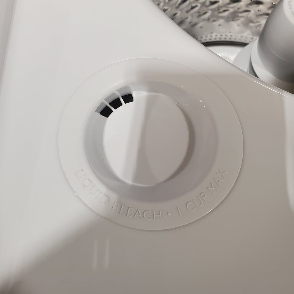 Pictures of Maytag Top Load 4.7 cu. ft. Agitator Washer with Extra Power and Deep Fill Option MVW5435PW and Gas Wrinkle Prevent 7.0 cu. ft Dryer with End of Cycle Signal MGD4500MW - Neu Appliance Outlet - Discount Appliance Outlet in Austin, Tx