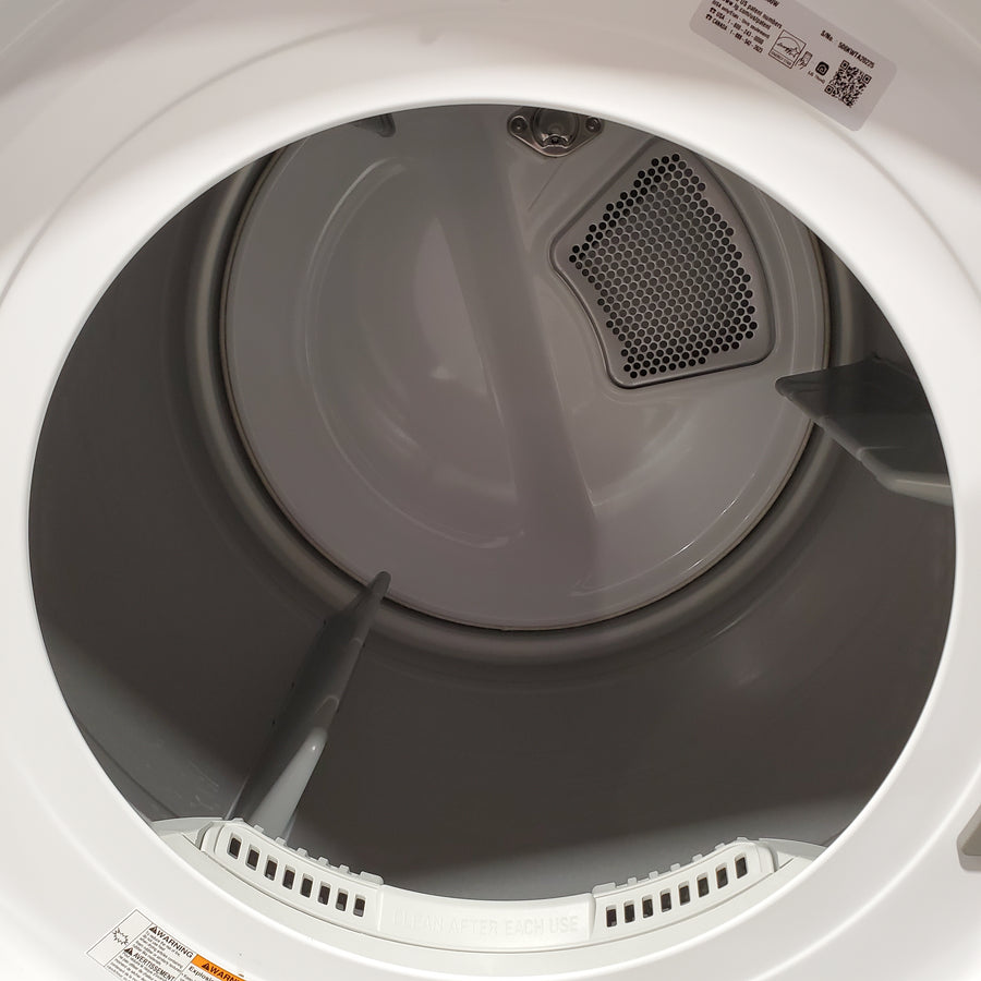 LG 7.4 cu. ft. Front Load Electric Dryer with TurboSteam and Sensor Dry Technology in White 31132SD111 - DLEX4000W - Scratch & Dent (Minor)