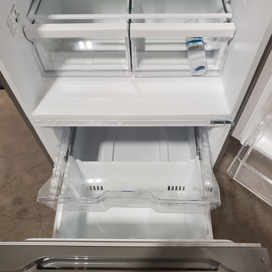 Vissani 18.7 cu. ft. Bottom Freezer Refrigerator in Stainless Steel 251311SD1001 - MDBF18SS - Scratch & Dent (Minor)