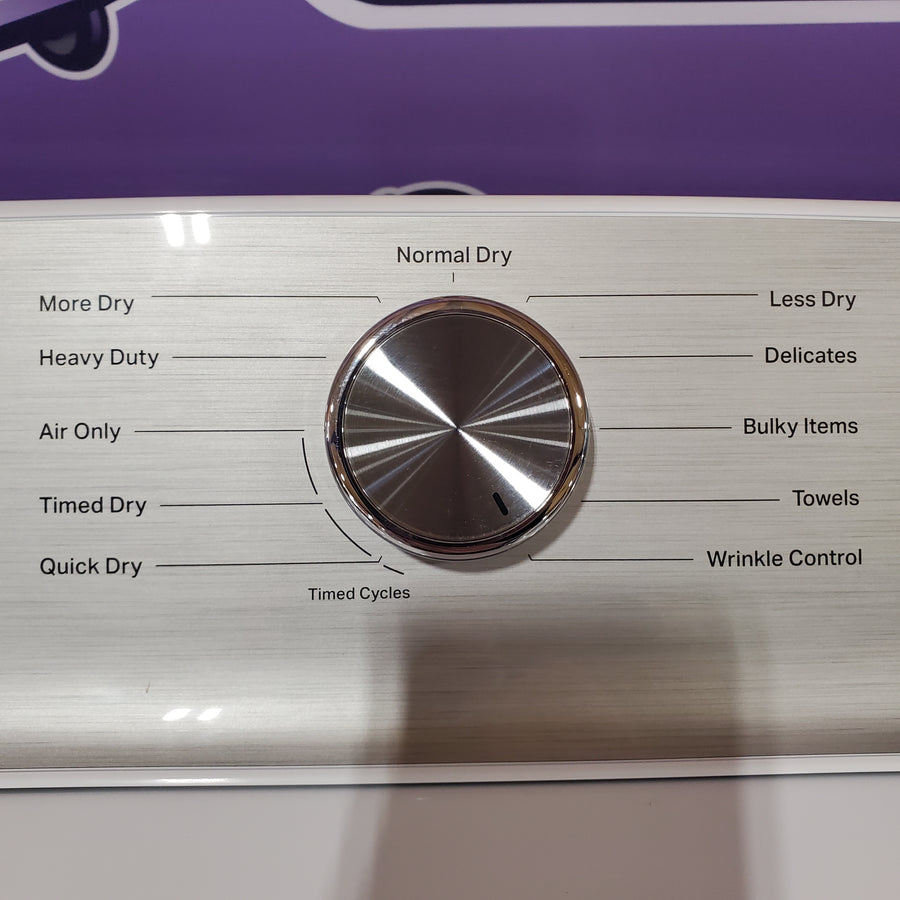 Maytag Top Load 4.8 cu ft Washer with Deep Fill and Slow-Close Glass Lid MVW6200KW - Scratch & Dent (Minor) and Maytag 7.0 cu ft Electric Dryer with Moisture Sensing and Quick Dry Cycle 16200 - MED6200KW - Scratch & Dent (Moderate)