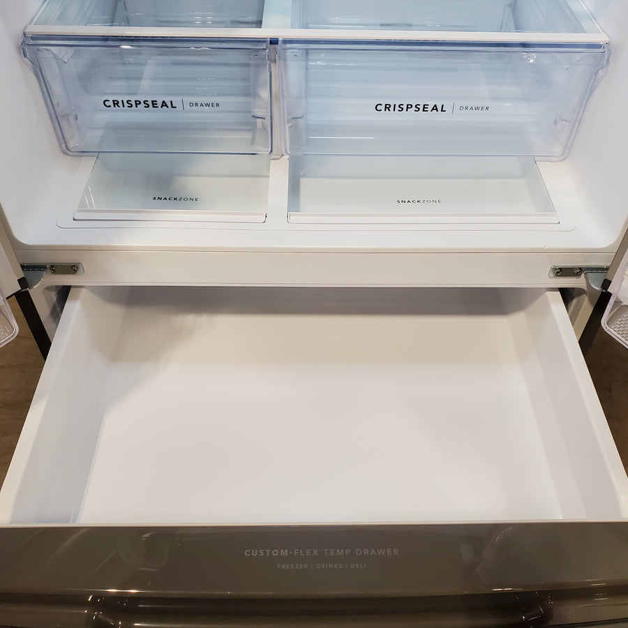 Frigidaire Gallery 26 Cu. Ft. Standard-Depth 4-Door French Door Refrigerator in Fingerprint Resistant Stainless Steel GRMS2773AF - Scratch & Dent (Major)