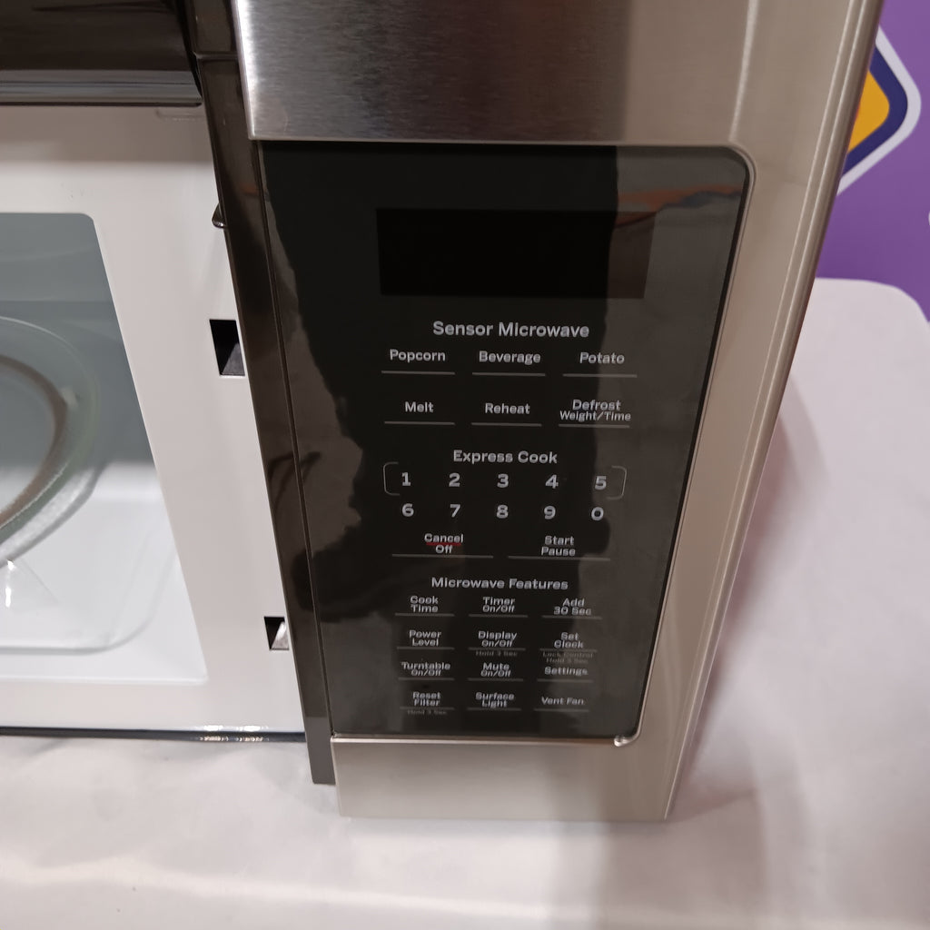 GE® 1.7 Cu. Ft. Over-the-Range Sensor Microwave Oven in Stainless Steel 25SA222 - JVM6175SKSS - Scratch & Dent (Minor)