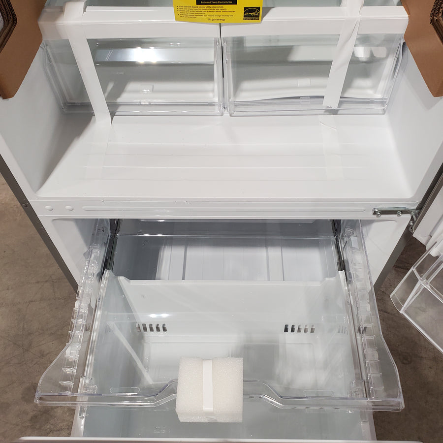 Vissani 18.7 cu. ft. Bottom Freezer Refrigerator in Stainless Steel MDBF18SS - Scratch & Dent (Major)