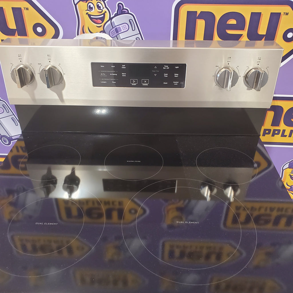 Pictures of Whirlpool Energy Star 30 Inch Electric Range with Air Cooking Technology, No Preheat Air Fry, Air Baking and Self Clean WFES5030RZ - Open Box - Neu Appliance Outlet - Discount Appliance Outlet in Austin, Tx