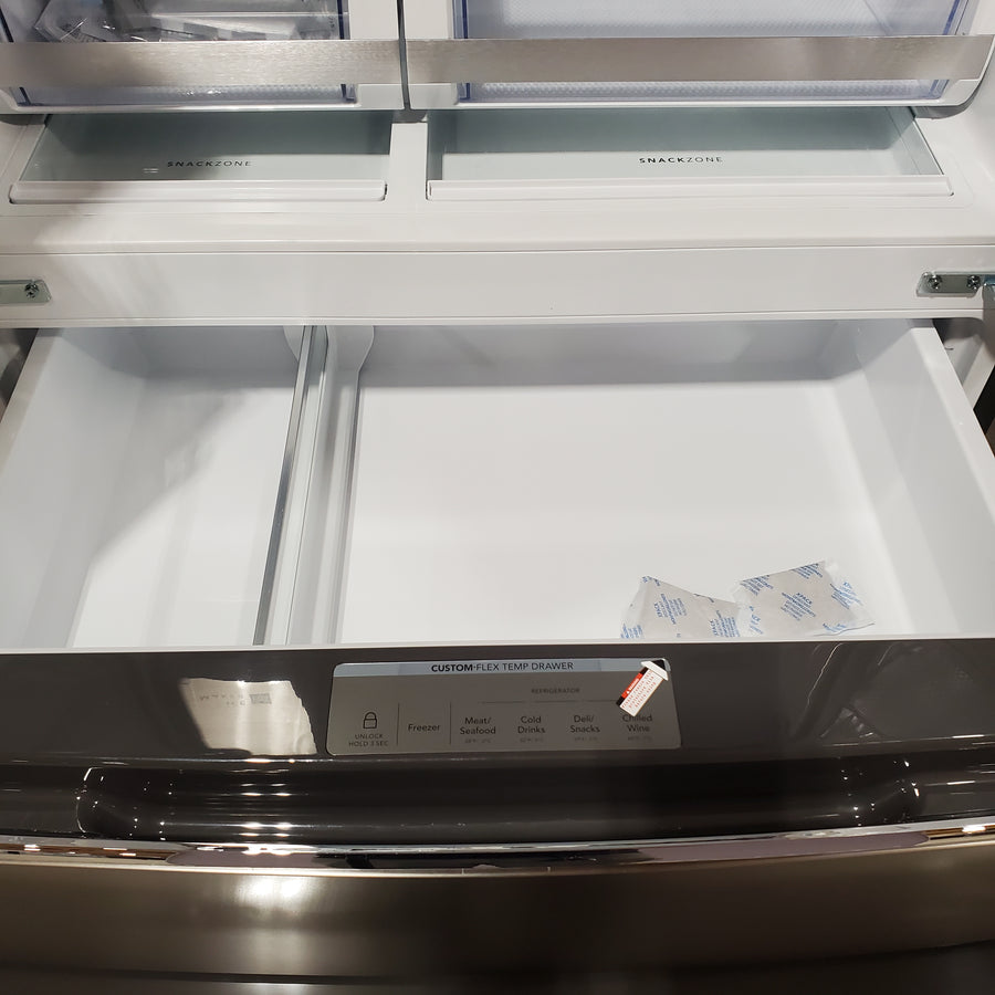 Frigidaire Gallery 22 Cu. Ft. 4-Door Counter-depth French Door Refrigerator with Ice Maker (Fingerprint Resistant Stainless Steel) ENERGY STAR 20232SD618 - GRMC2273CF - Scratch & Dent (Major)