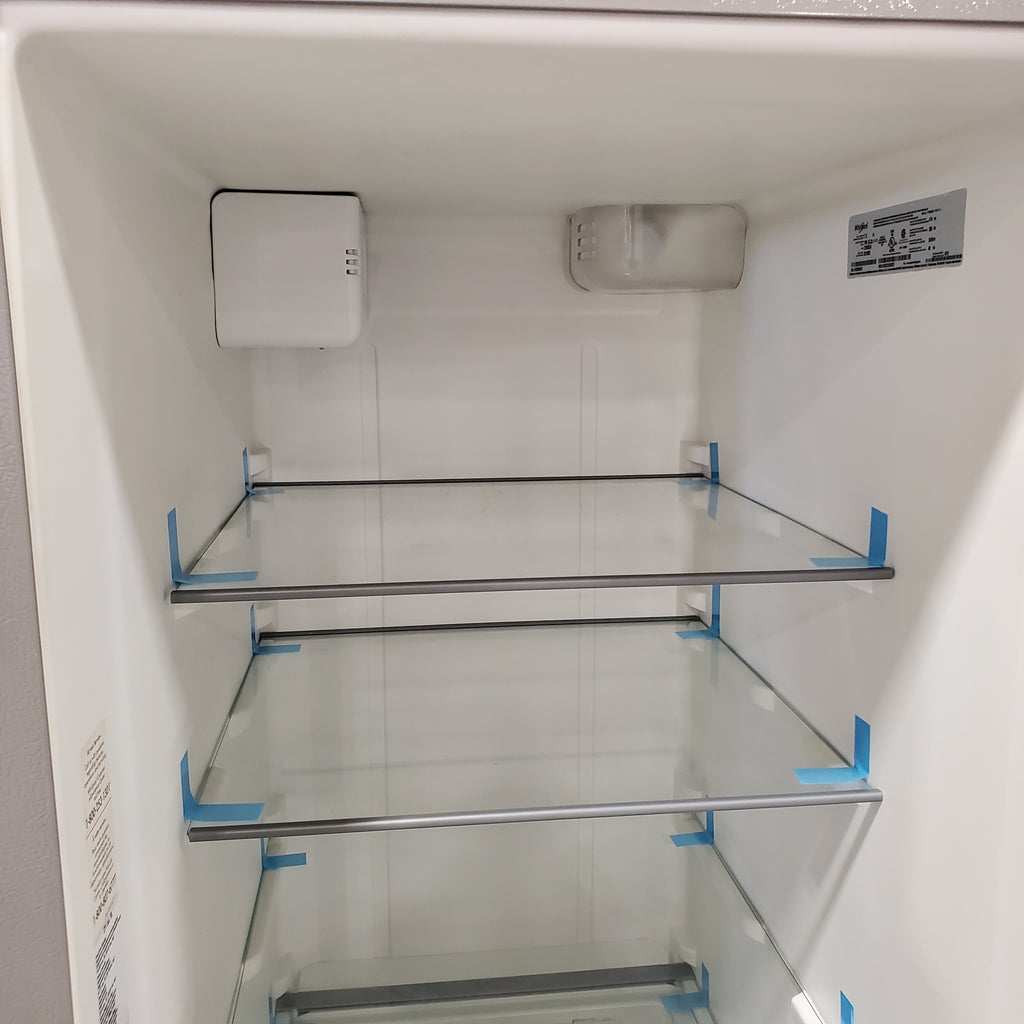 Pictures of 33 in. Wide Fingerprint-Resistant Stainless Steel Whirlpool 21.4 cu. ft. Side by Side Refrigerator with In Door Ice and Water Dispenser WRS321SDHZ - Certified Refurbished - Neu Appliance Outlet - Discount Appliance Outlet in Austin, Tx