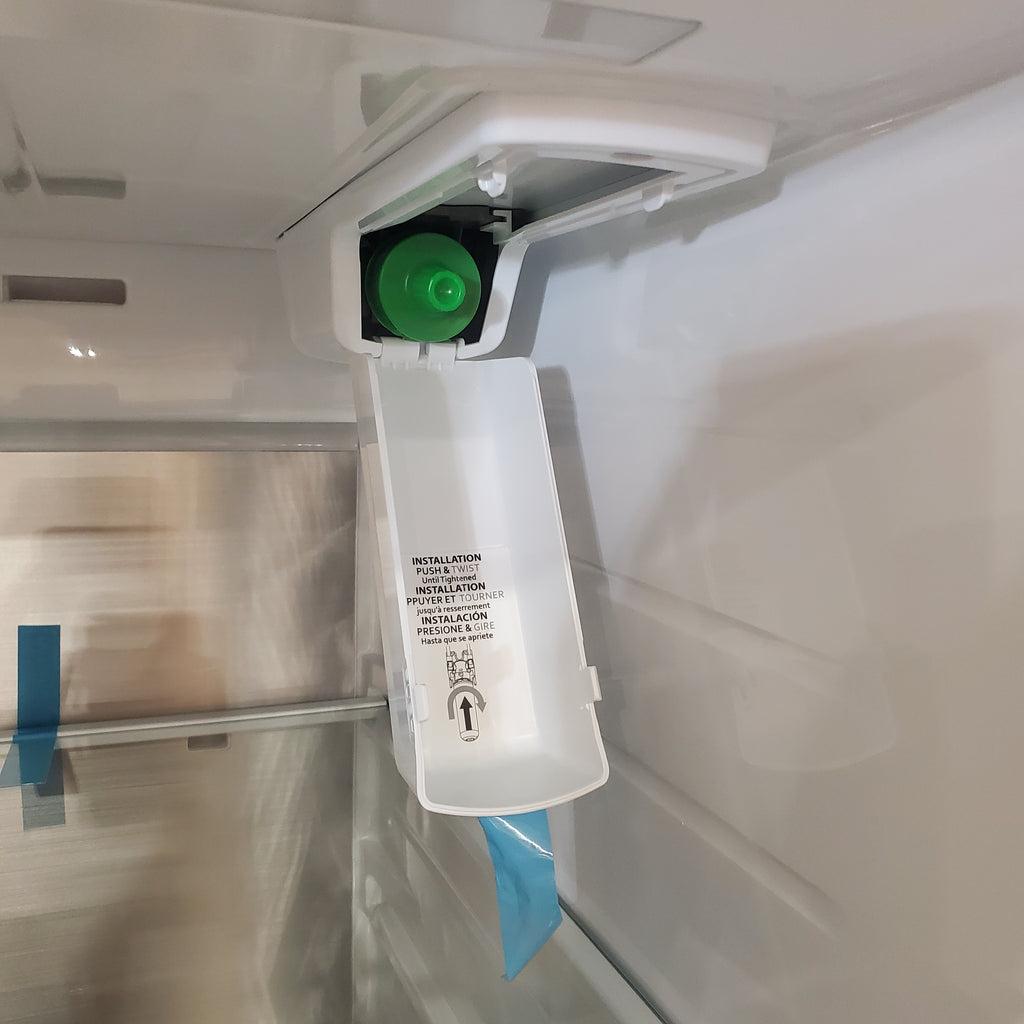 Pictures of LG 27 cu. ft. Smart Side-by-Side Refrigerator with Smooth Touch Ice & Water Dispenser 3SD651 - LL27T3530S - Scratch & Dent (Minor) - Neu Appliance Outlet - Discount Appliance Outlet in Austin, Tx
