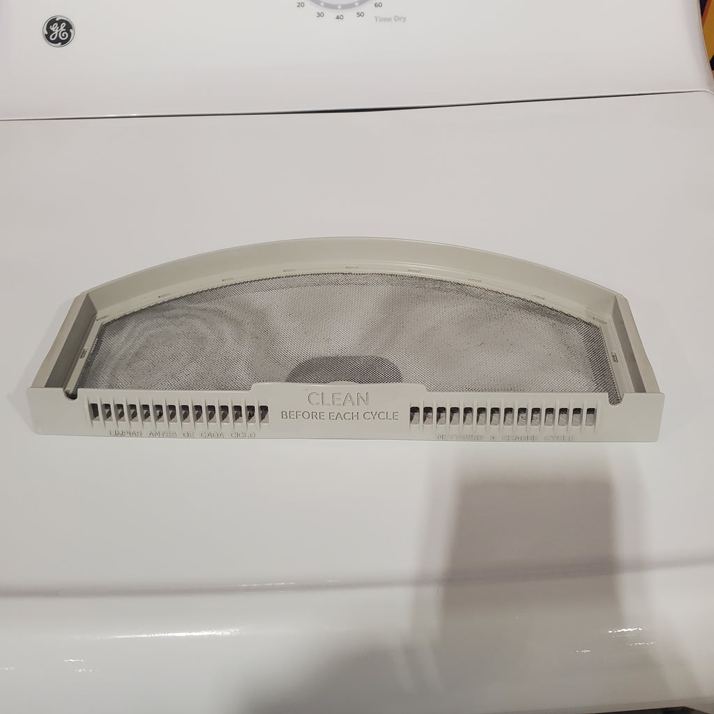 Pictures of GE 6.2 cu. ft. Capacity Electric Dryer with Up To 120 ft. Venting and Shallow Depth GTX22EASKWW - Certified Refurbished - Neu Appliance Outlet - Discount Appliance Outlet in Austin, Tx