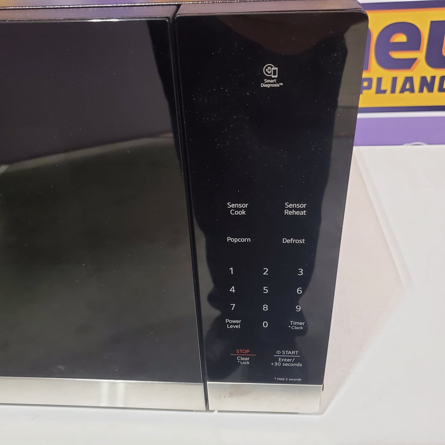 LG 2-cu ft 1200 -Watt Inverter Technology Countertop Microwave in Stainless Steel MSER2090S - Open Box