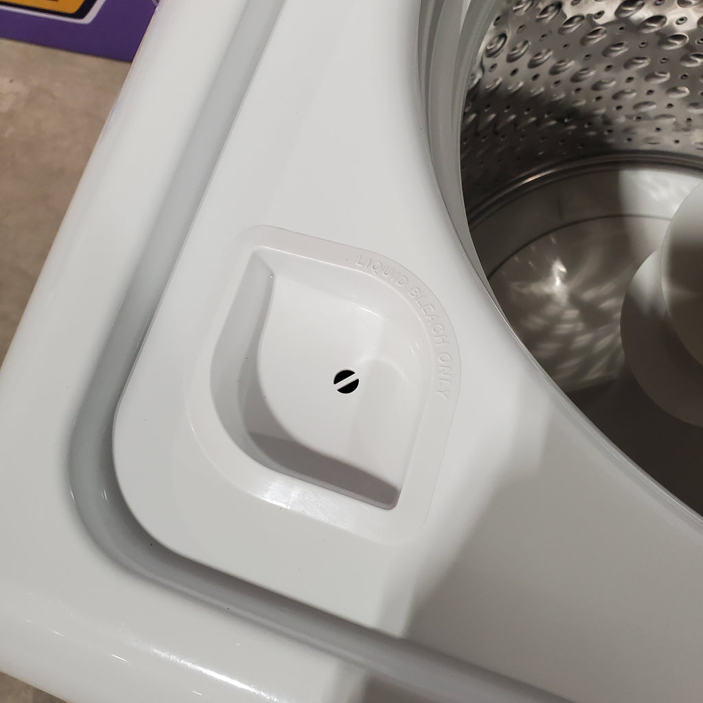 Pictures of GE White Top Load 4.2 Cu. Ft. Washer with Stainless Steel Basket and Dual Action Agitator GTW460ASJWW - Certified Refurbished - Neu Appliance Outlet - Discount Appliance Outlet in Austin, Tx