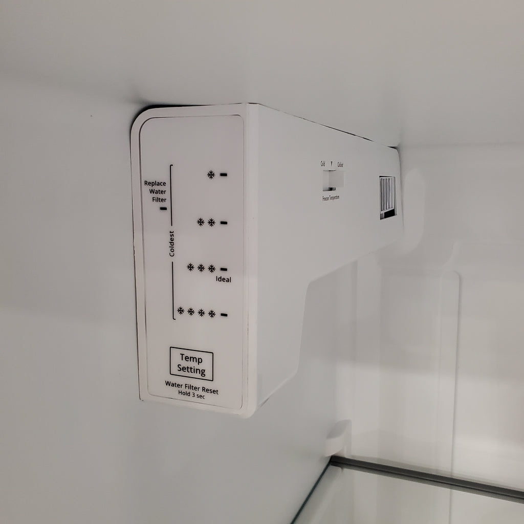 Pictures of Whirlpool 36" Wide 24 cu ft Capacity Side By Side Refrigerator with Ice and Water Dispenser in Fingerprint Resistant Stainless Steel WRS315SDHZ - Open Box - Neu Appliance Outlet - Discount Appliance Outlet in Austin, Tx