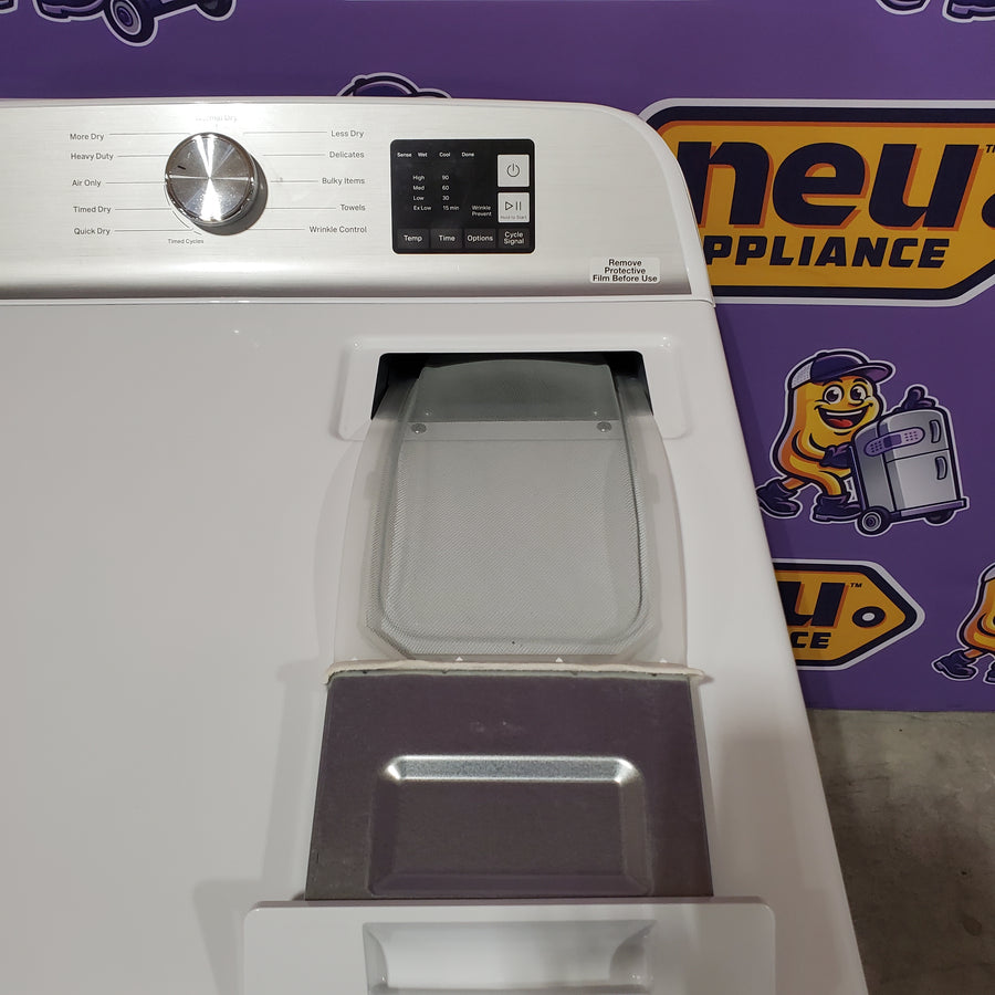 Maytag Top Load 4.8 cu ft Washer with Deep Fill and Slow-Close Glass Lid MVW6200KW - Scratch & Dent (Minor) and Maytag 7.0 cu. ft Top Load Gas Dryer with Moisture Sensing 16223 - MGD6200KW - Scratch and Dent (Moderate)
