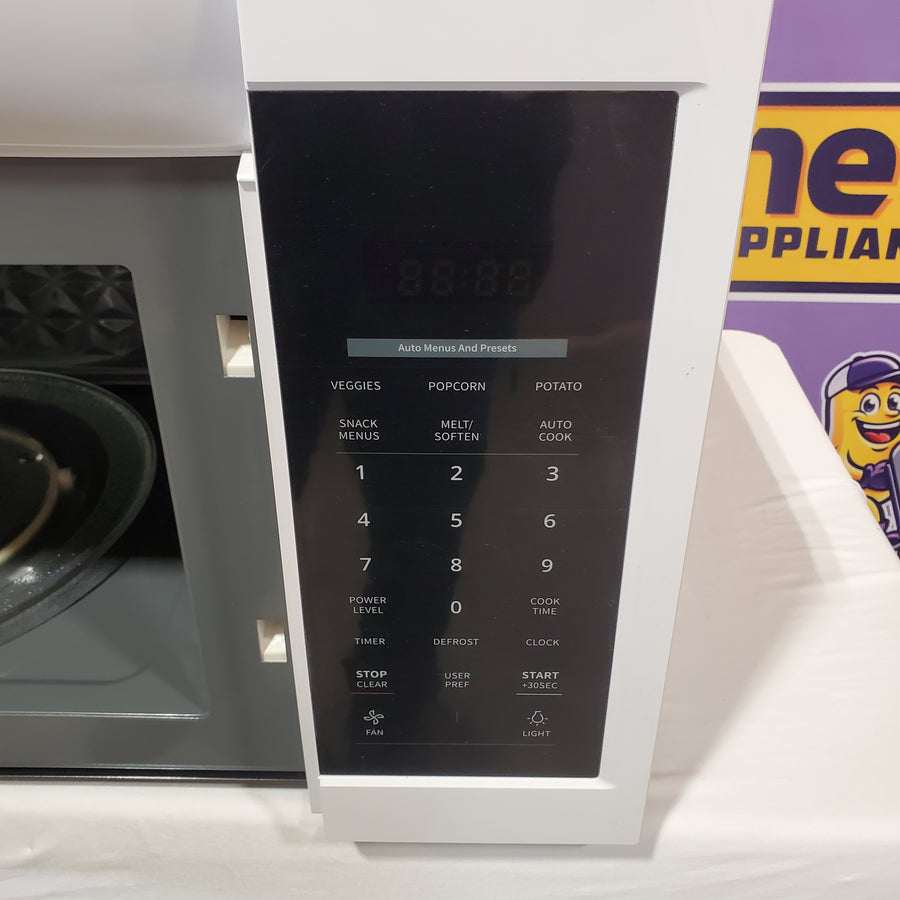 Vissani 1.7 cu. ft. 1000-Watt Over the Range Microwave in White HVO170W - Scratch & Dent (Minor)
