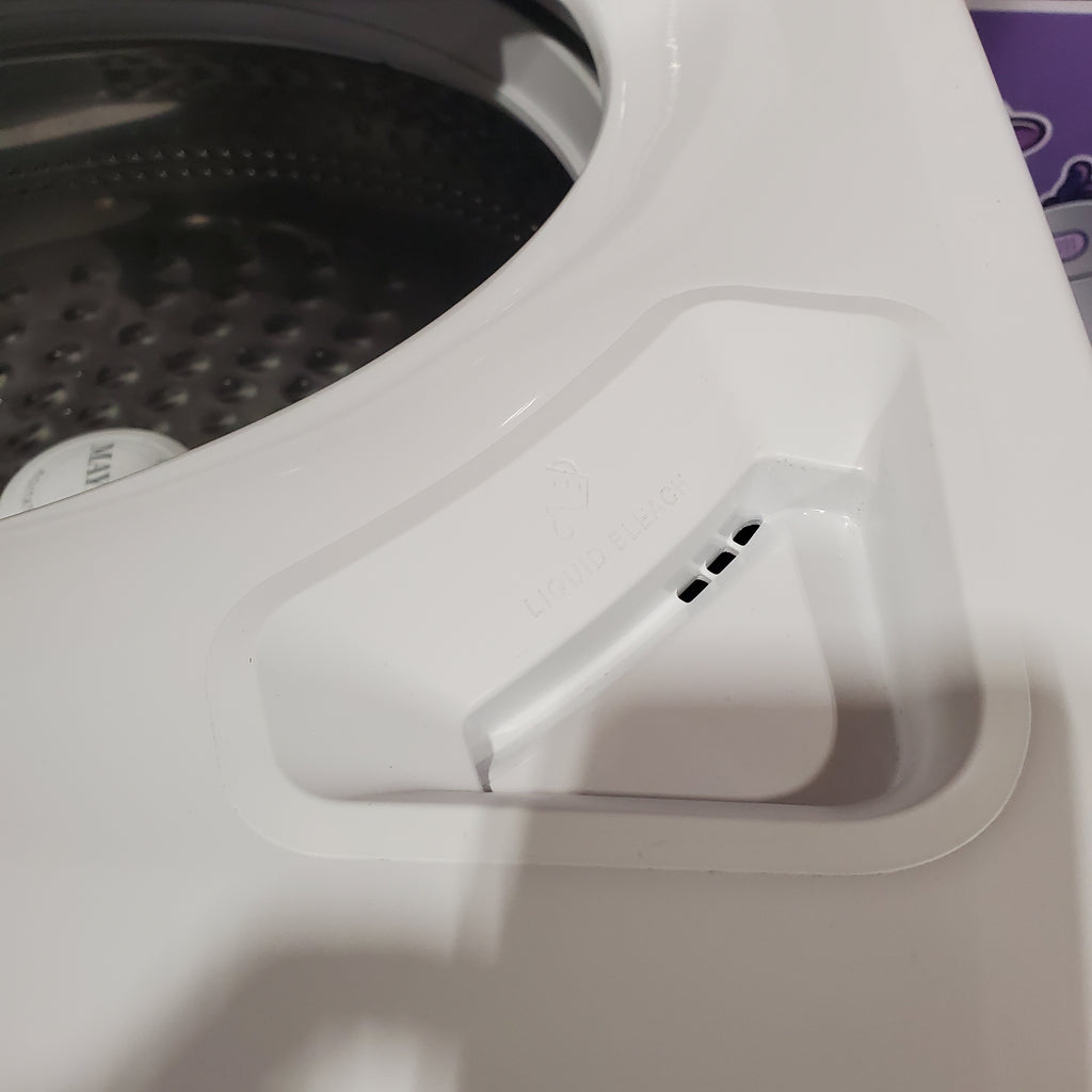 Pictures of Maytag 5.2 Cu. Ft. Top Load Agitator Washer with Extra Power and Smart Appliance MTW6205RW - Open Box and Maytag 7.4 Cu. Ft. Top Load Electric Dryer with Extra Power and Advanced Moisture Sensing 16124 - MED6205RW - Open Box - Neu Appliance Outlet - Discount Appliance Outlet in Austin, Tx