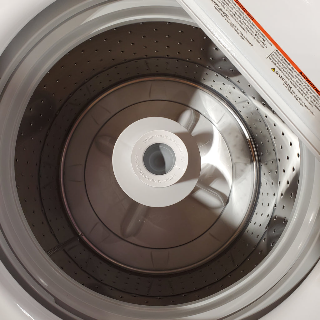 Pictures of Hotpoint® 4.0 cu. ft. Capacity Washer with Cold Plus and Water Level Control 251315SD1125 - HTW265ASWWW - Scratch & Dent (Major) - Neu Appliance Outlet - Discount Appliance Outlet in Austin, Tx