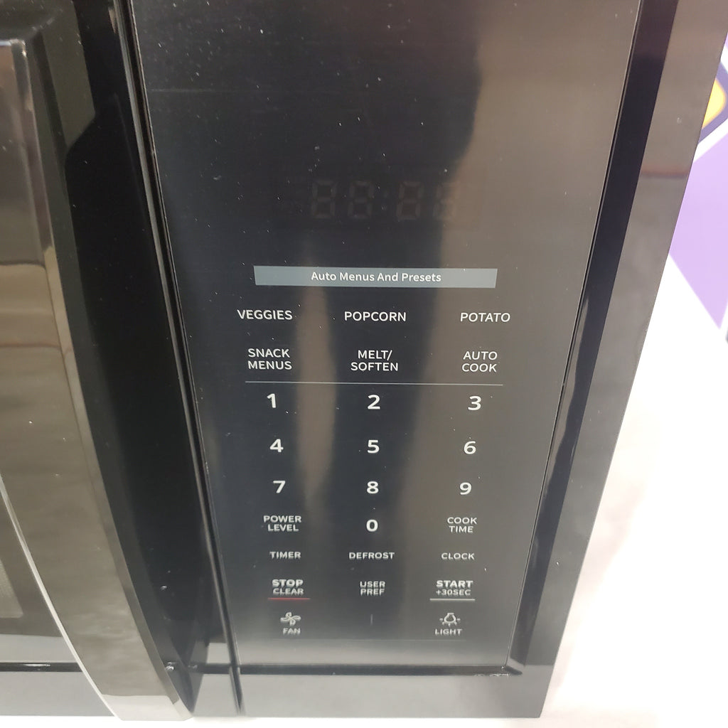 Vissani 1.7 cu. ft. 1000-Watt Over the Range Microwave in Black 25SA230 - HV0170B - New in Box