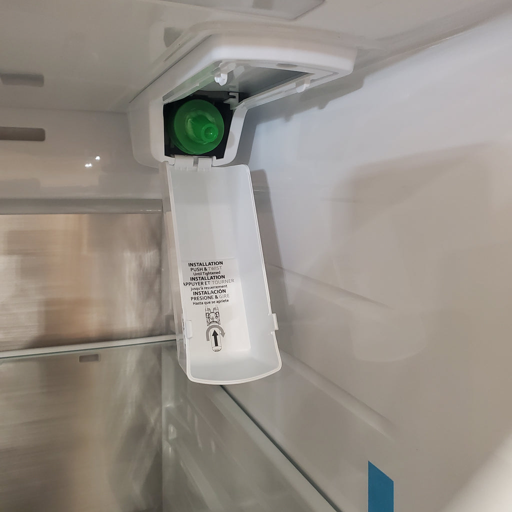 Pictures of LG 27 cu. ft. Smart Side-by-Side Refrigerator with Smooth Touch Ice & Water Dispenser 3SD664 - LL27T3530S - Open Box - Neu Appliance Outlet - Discount Appliance Outlet in Austin, Tx