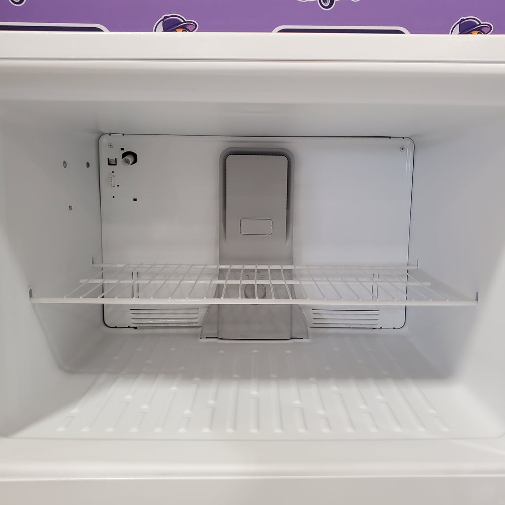 Pictures of Whirlpool 33" Wide Top Freezer 20.5 cu ft Refrigerator with Ice Maker and Frameless Glass Shelves and Flexi-Slide Bin WRT311FZDW - Open Box - Neu Appliance Outlet - Discount Appliance Outlet in Austin, Tx