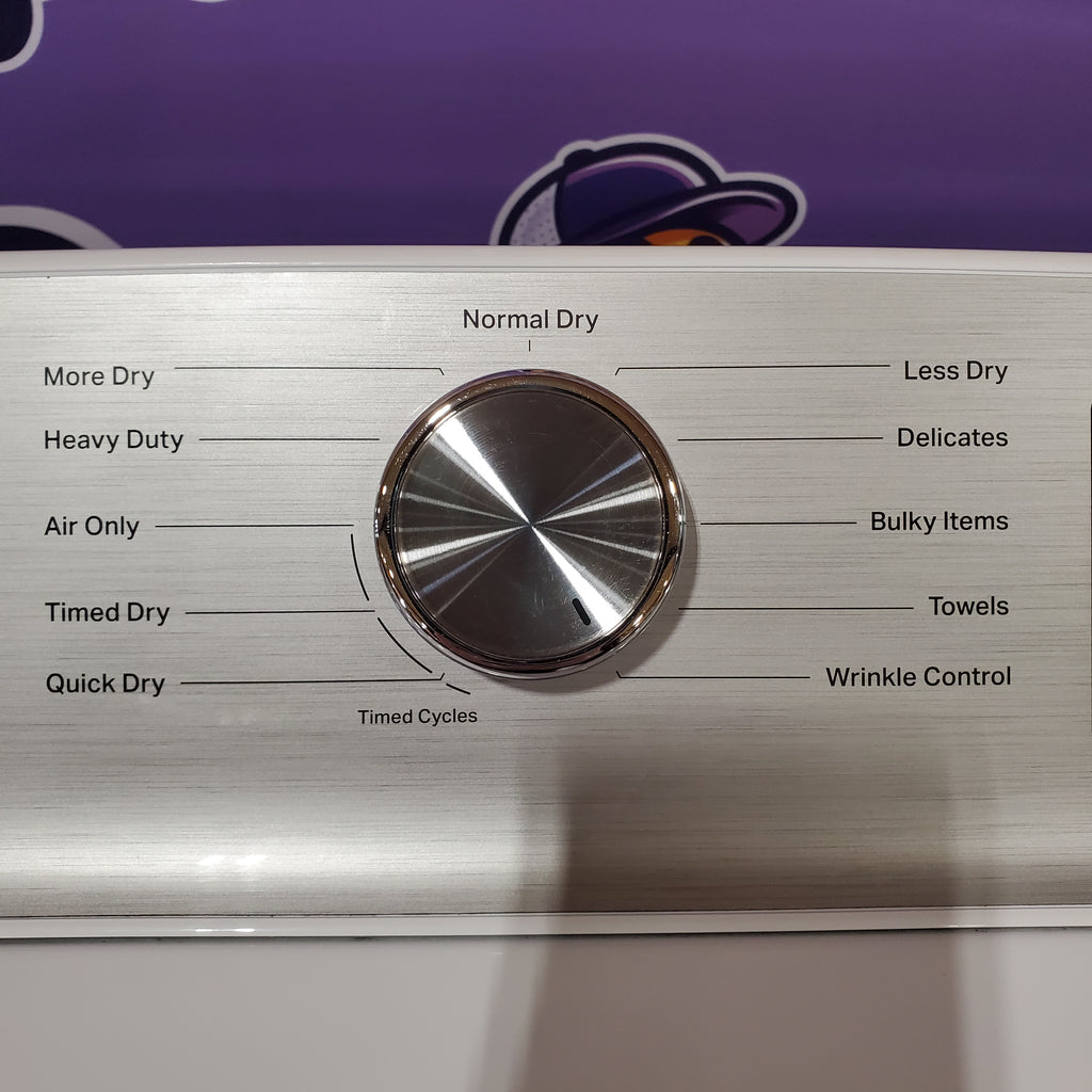 Pictures of Maytag Top Load 4.8 cu ft Washer with Deep Fill and Slow-Close Glass Lid MVW6200KW - Scratch & Dent (Major) and Maytag 7.0 cu. ft Top Load Gas Dryer with Moisture Sensing 16192 - MGD6200KW - Scratch and Dent (Moderate) - Neu Appliance Outlet - Discount Appliance Outlet in Austin, Tx
