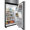 Pictures of Frigidaire Top Freezer 20 Cu. Ft. Refrigerator with EvenTemp Cooling System in Stainless Steel LFTR2045VF - Scratch and Dent (Minor) - Neu Appliance Outlet - Discount Appliance Outlet in Austin, Tx
