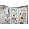 Frigidaire Gallery 22.3-cu ft Counter-depth Side-by-Side Refrigerator with Ice Maker ENERGY STAR in Fingerprint Resistant Stainless Steel GRSC2352AF - Scratch & Dent (Minor)