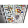 Frigidaire Gallery 22.3-cu ft Counter-depth Side-by-Side Refrigerator with Ice Maker ENERGY STAR in Fingerprint Resistant Stainless Steel GRSC2352AF - Scratch & Dent (Minor)