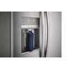 Frigidaire Gallery 22.3-cu ft Counter-depth Side-by-Side Refrigerator with Ice Maker ENERGY STAR in Fingerprint Resistant Stainless Steel GRSC2352AF - Scratch & Dent (Minor)
