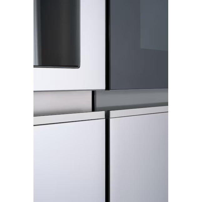 LG 27 cu. ft. Side-By-Side InstaView® Refrigerator in PrintProof Stainless Steel 22131SD111 - LRS0S2706S - Scratch & Dent (Minor)