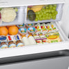 Pictures of Samsung 30 in. Wide 22 cu. ft. ENERGY STAR 3 Door French Door Refrigerator with Exterior Water and Ice Dispenser in Fingerprint Resistant Stainless Steel 4SD403 - RF22A4221SR - Scratch & Dent (Moderate) - Neu Appliance Outlet - Discount Appliance Outlet in Austin, Tx