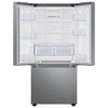 Pictures of Samsung 30 in. Wide 22 cu. ft. ENERGY STAR 3 Door French Door Refrigerator with Exterior Water and Ice Dispenser in Fingerprint Resistant Stainless Steel 4SD403 - RF22A4221SR - Scratch & Dent (Moderate) - Neu Appliance Outlet - Discount Appliance Outlet in Austin, Tx
