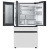 Samsung Bespoke 29 cu ft. 4-Door Standard Depth French Door Smart Refrigerator with Beverage Center Auto Fill Pitcher and Dual Ice Maker with Ice Bites™ in White Glass 3SD656 - RF29BB86004MAA - Open Box