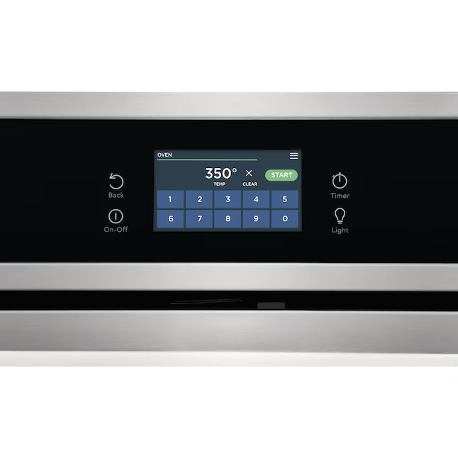 Frigidaire Stainless Steel Electric 30 Inch Single Wall Oven with Fan Convection FCWS3027AS - Open Box