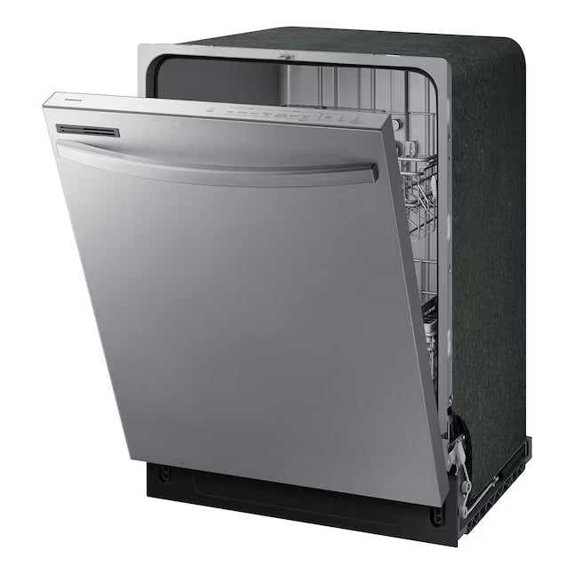 Samsung Top Control Built-In Hybrid Stainless Steel Tub Dishwasher with Height-Adjustable Rack, 53 dBA in Stainless Steel 22136SD250 - DW80CG4021SR - Scratch & Dent (Minor)