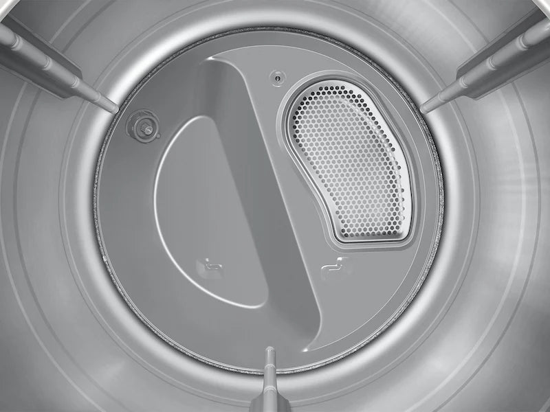 Samsung 7.5 Cu. Ft. Stackable Smart Electric Dryer with Steam and Sensor Dry in Ivory 22131SD88 - DVE50BG8300EA3 - Scratch & Dent - Minor (Copy)