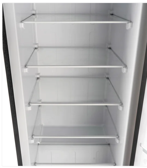 Frigidaire Upright Freezer in Stainless Steel SA676 - FGFRF1097 - Scratch & Dent (Moderate)
