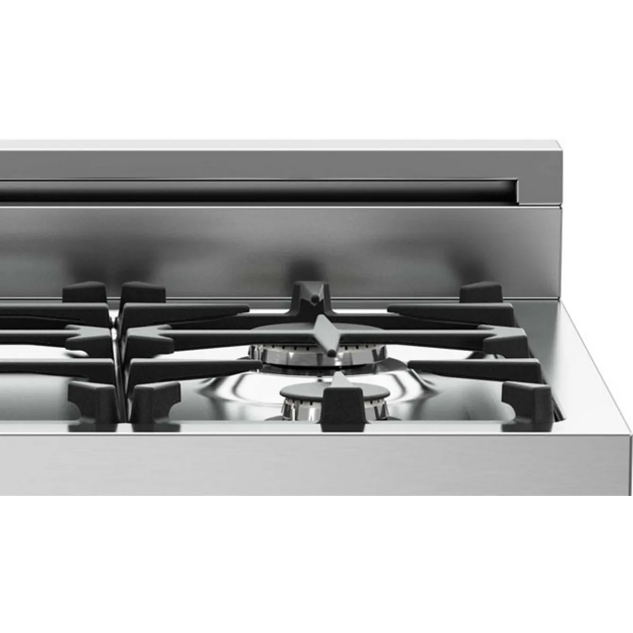 Bertazzoni Freestanding Double Oven Gas Convection Range in Black HER486GGASNE - Scratch & Dent (Minor)