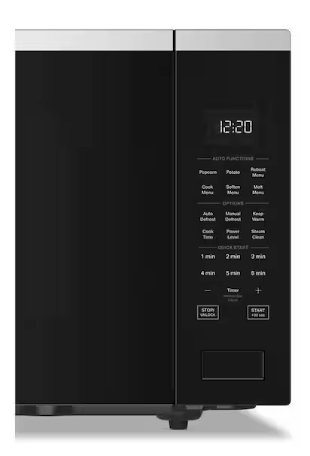 Whirlpool 24.75 in. 2.2 cu. ft. Sensor Cooking Microwave in Fingerprint Resistant Stainless Steel WMCS7024RZ - Scratch & Dent (Minor)