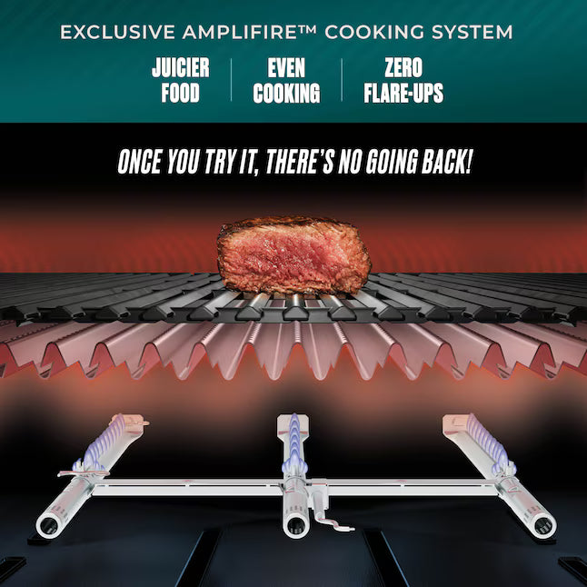 Charbroil® Commercial Series™ 4 Burner Gas Grill & Griddle in Stainless Steel 463263924 - Scratch & Dent (Moderate)