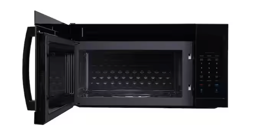 Vissani 1.7 cu. ft. 1000-Watt Over the Range Microwave in Black HVO170B - Open Box