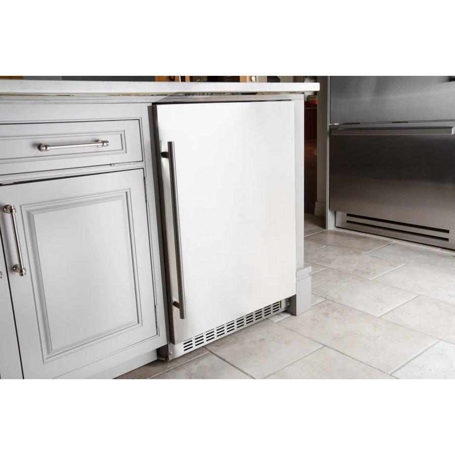Azure 2.0 24-Inch 5.6 Cu. Ft. Compact Refrigerator in Stainless Steel A224R-S - Scratch & Dent (Minor)